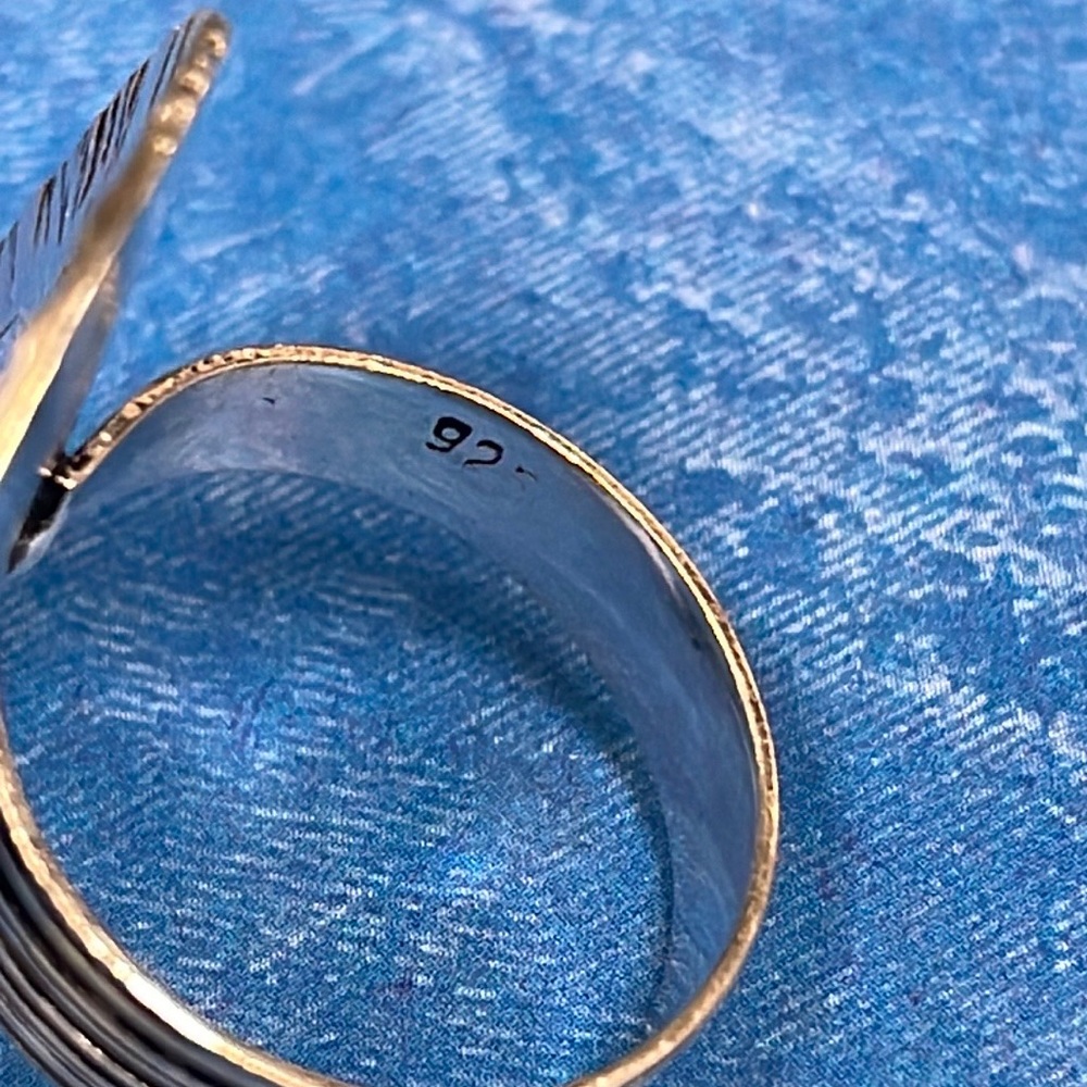 Onyx Shield Ring - image 6